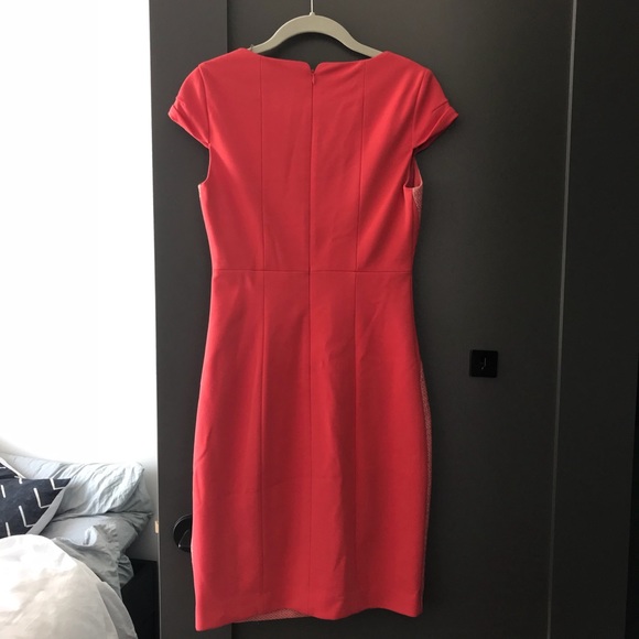 Tahari Dress Pink Tweed - Size 2 - Picture 6 of 6